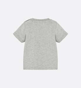 'Christian Dior Atelier' T-Shirt • Light Gray Cotton Jersey