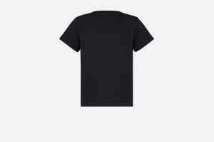 'Christian Dior Atelier' T-Shirt • Black Cotton Jersey