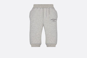 'Christian Dior Atelier' Track Pants • Light Gray Cotton Fleece