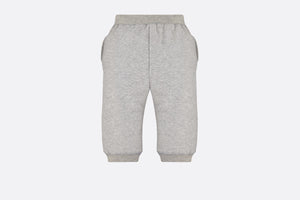 'Christian Dior Atelier' Track Pants • Light Gray Cotton Fleece