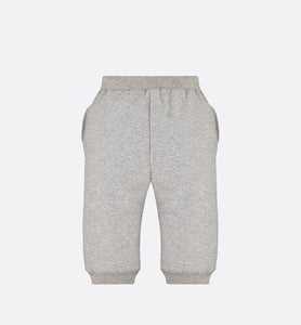 'Christian Dior Atelier' Track Pants • Light Gray Cotton Fleece