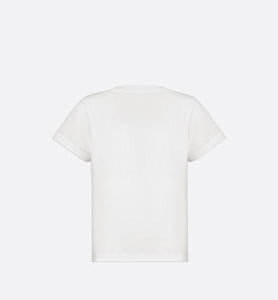 'Christian Dior Atelier' T-Shirt • White Cotton Jersey