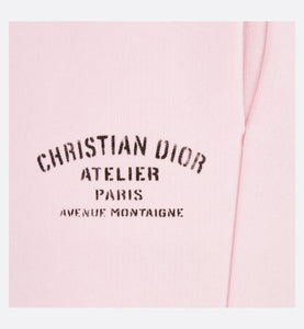 'Christian Dior Atelier' Track Pants • Pale Pink Cotton Fleece