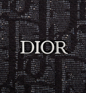 Rider Backpack • Black Dior Oblique Jacquard