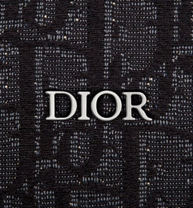 Rider Backpack • Black Dior Oblique Jacquard