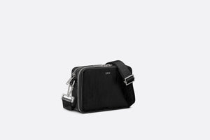 Messenger Pouch • Black Dior Oblique Galaxy Leather