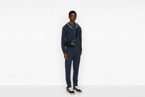 Safari Messenger Bag • Black Dior Oblique Galaxy Leather