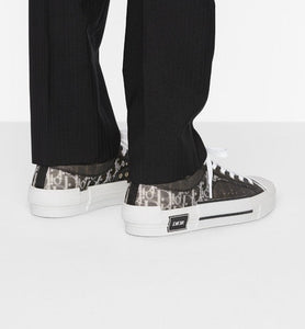 B23 Low-Top Sneaker • Black and White Dior Oblique Canvas