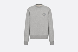 'CD Icon' Sweatshirt • Gray Cotton Fleece
