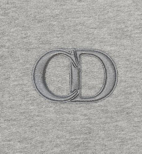 'CD Icon' Sweatshirt • Gray Cotton Fleece