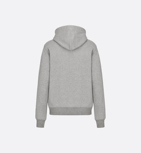 'CD Icon' Hooded Sweatshirt • Gray Cotton Fleece