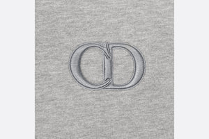 'CD Icon' Hooded Sweatshirt • Gray Cotton Fleece