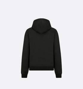 'CD Icon' Hooded Sweatshirt • Black Cotton Fleece