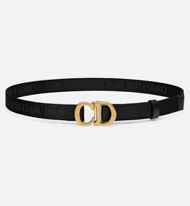 Saddle Belt • Black Jacquard, 20 MM