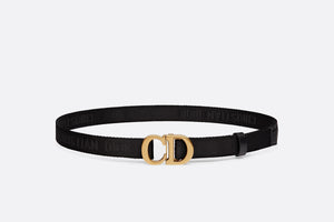 Saddle Belt • Black Jacquard, 20 MM