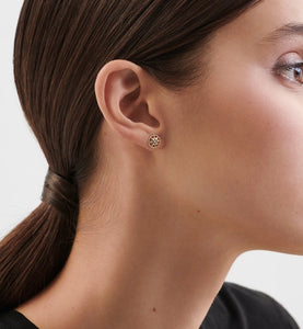 Small Rose Des Vents Earring • Yellow Gold and Diamond