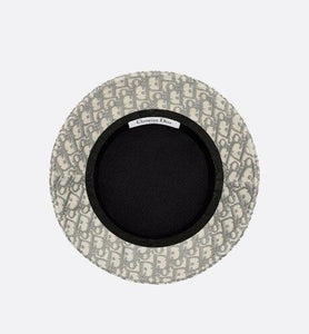 D-Oblique Small Brim Bucket Hat • Gray Cotton