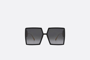 30Montaigne SU • Oversized Black Square Sunglasses