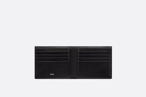 Wallet • Black Dior Oblique Jacquard