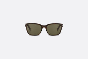 DiorBlackSuit SI • Brown Tortoiseshell-Effect Rectangular Sunglasses