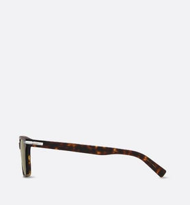 DiorBlackSuit SI • Brown Tortoiseshell-Effect Rectangular Sunglasses