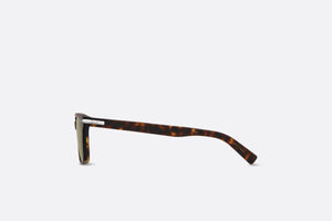 DiorBlackSuit SI • Brown Tortoiseshell-Effect Rectangular Sunglasses
