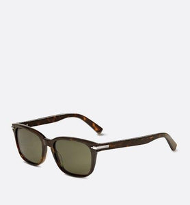 DiorBlackSuit SI • Brown Tortoiseshell-Effect Rectangular Sunglasses