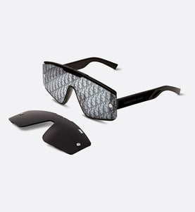 Diorxtrem MU • Black Mask Sunglasses with Interchangeable Lenses