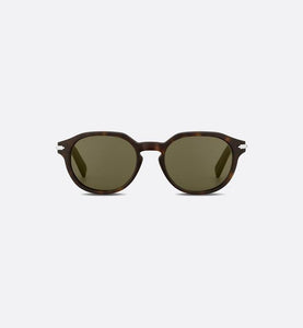 DiorBlackSuit R2I • Brown Tortoiseshell-Effect Pantos Sunglasses