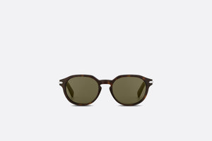 DiorBlackSuit R2I • Brown Tortoiseshell-Effect Pantos Sunglasses