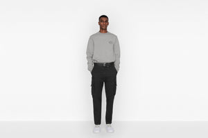 'CD Icon' Sweatshirt • Gray Cotton Fleece
