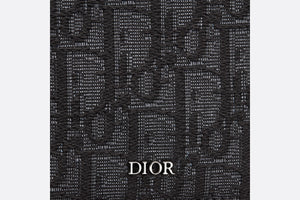 Wallet • Black Dior Oblique Jacquard