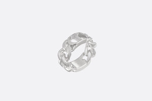 CD Icon Chain Link Ring • Silver