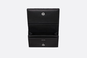 Business Card Holder • Black Dior Oblique Jacquard