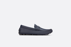 Loafer • Navy Blue Grained Calfskin