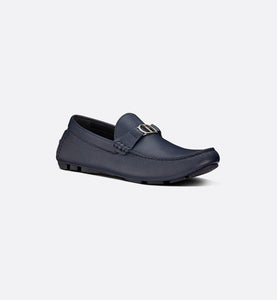 Loafer • Navy Blue Grained Calfskin