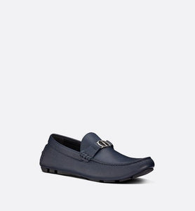 Loafer • Navy Blue Grained Calfskin