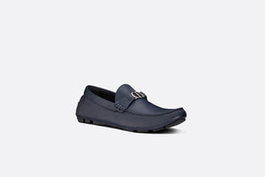Loafer • Navy Blue Grained Calfskin