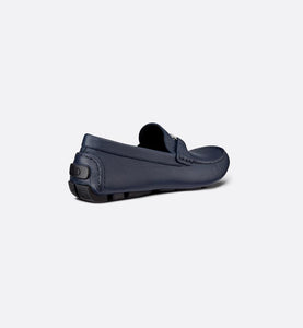 Loafer • Navy Blue Grained Calfskin