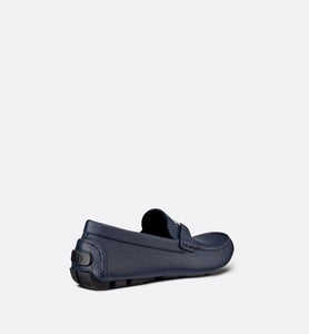 Loafer • Navy Blue Grained Calfskin