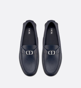 Loafer • Navy Blue Grained Calfskin