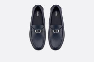 Loafer • Navy Blue Grained Calfskin