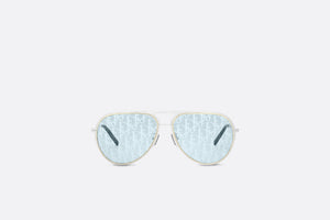 DiorEssential A2U • Blue Dior Oblique Variable-Tint Pilot Sunglasses