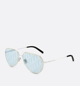 DiorEssential A2U • Blue Dior Oblique Variable-Tint Pilot Sunglasses