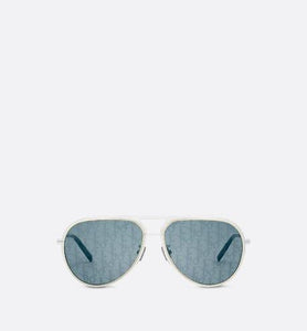 DiorEssential A2U • Blue Dior Oblique Variable-Tint Pilot Sunglasses