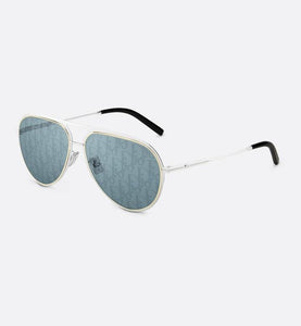 DiorEssential A2U • Blue Dior Oblique Variable-Tint Pilot Sunglasses