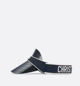 DiorClub V1U • Blue Dior Oblique Visor