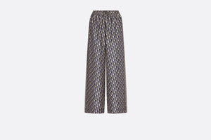 Dior Chez Moi Pants • Blue Dior Oblique Silk Twill
