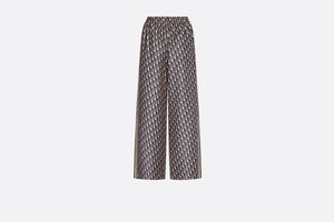Dior Chez Moi Pants • Blue Dior Oblique Silk Twill