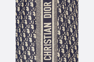Dior Chez Moi Pants • Blue Dior Oblique Silk Twill
